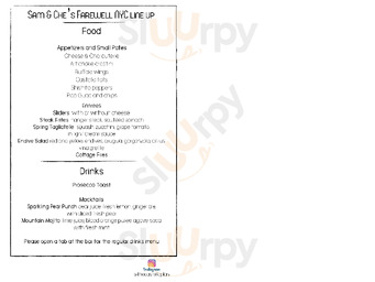 The Castello Plan menu