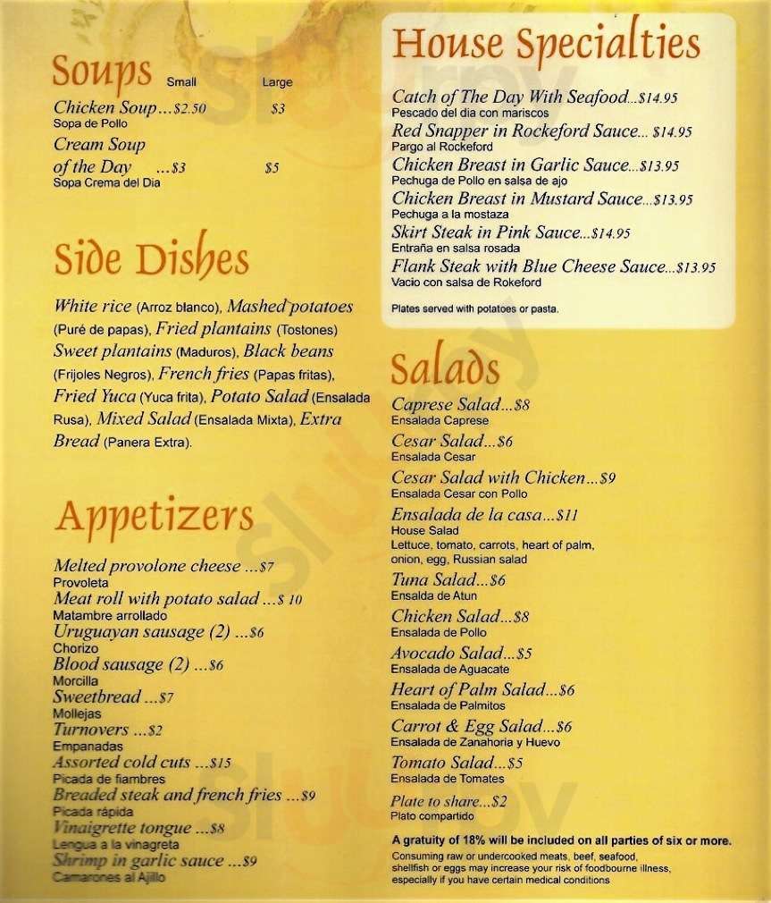Don Davis Steak House Miami Menu - 1