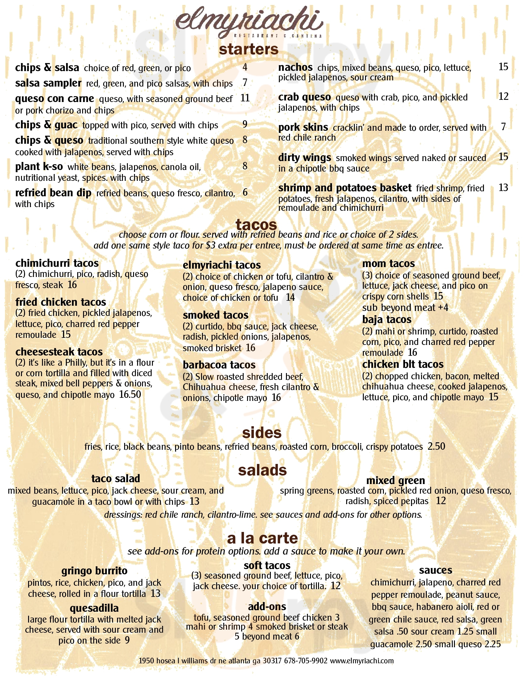 Main Menu - El Myriachi