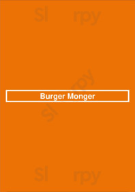 Burger Monger menu