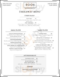 Rooh menu