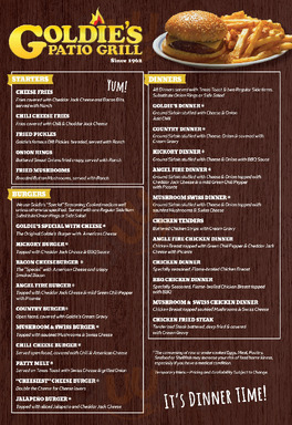 Goldie's Patio Grill