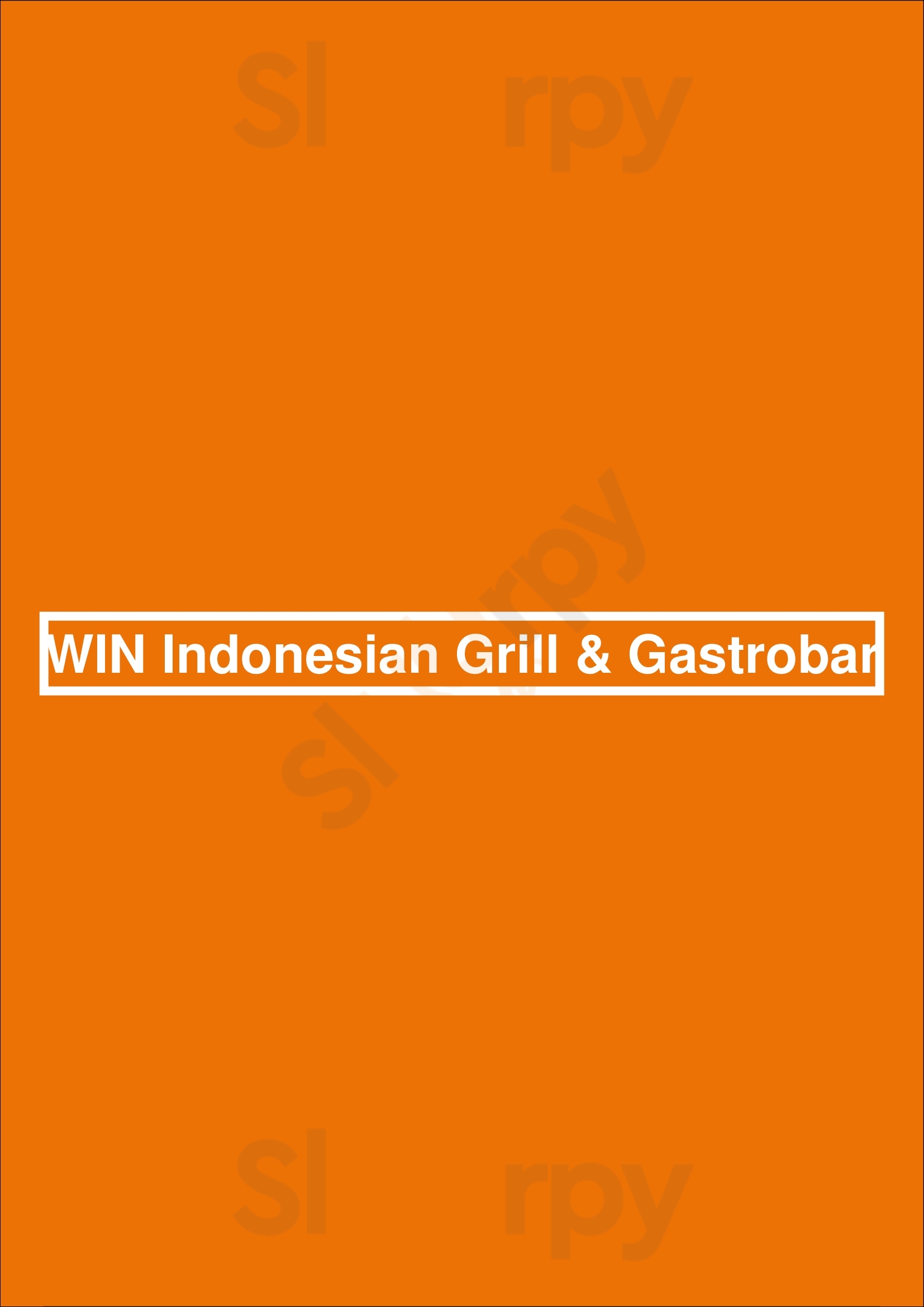 Win - Taste Of Bali Atlanta Menu - 1