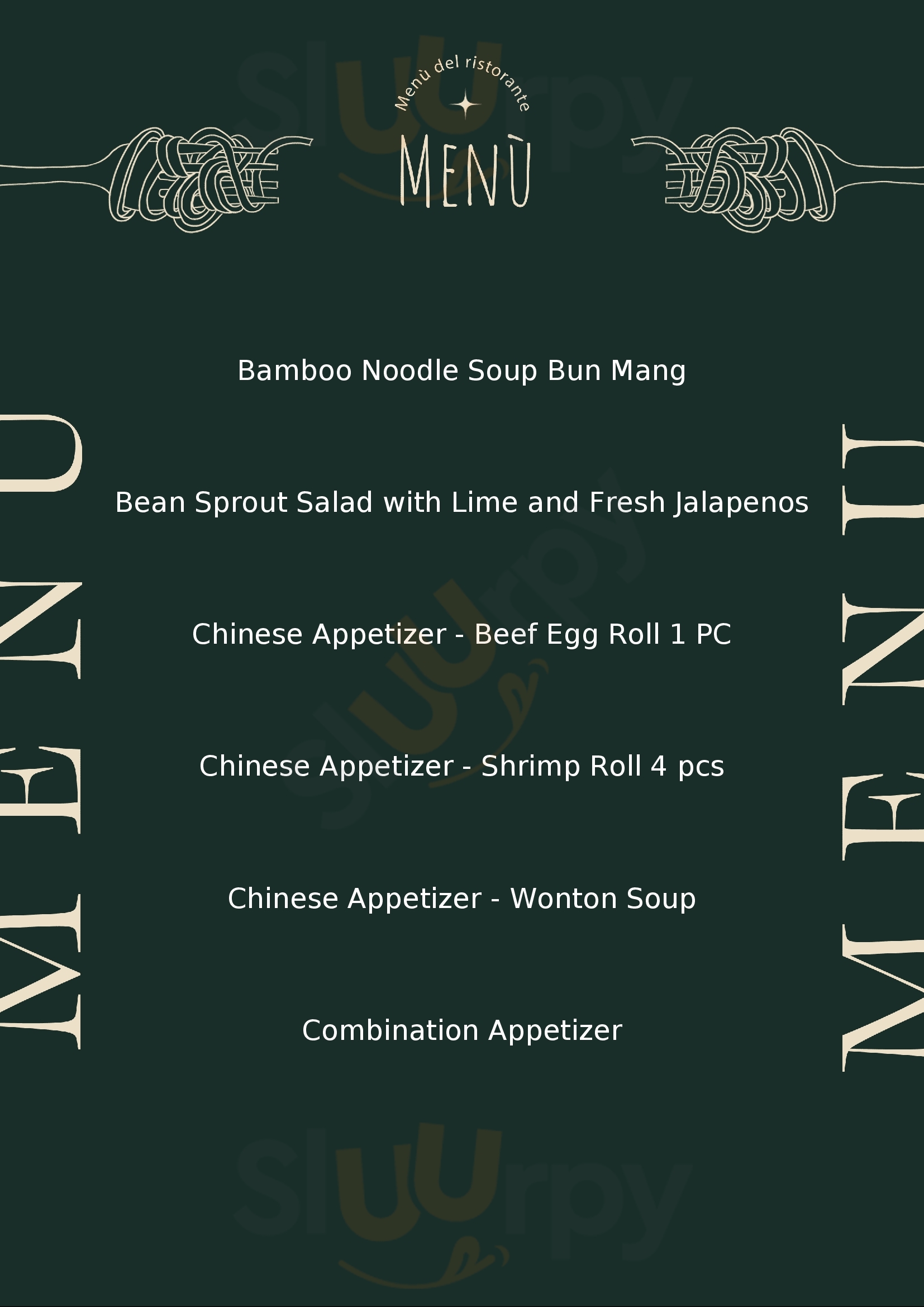 Long Thanh Restaurant Indianapolis Menu - 1