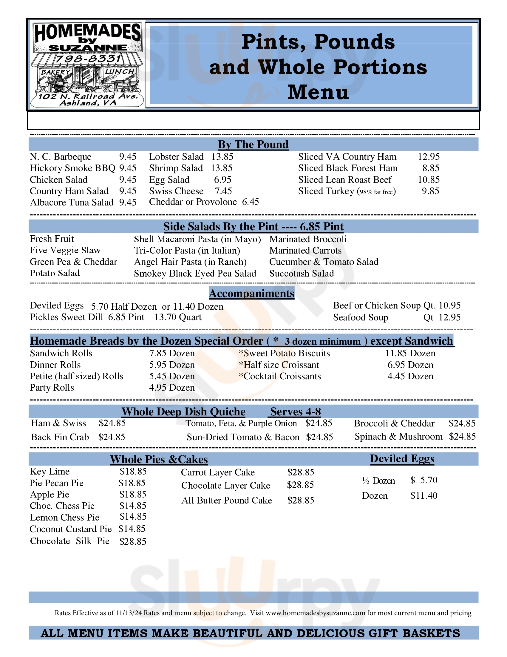 Annie's Pizza Louisville Menu - 1