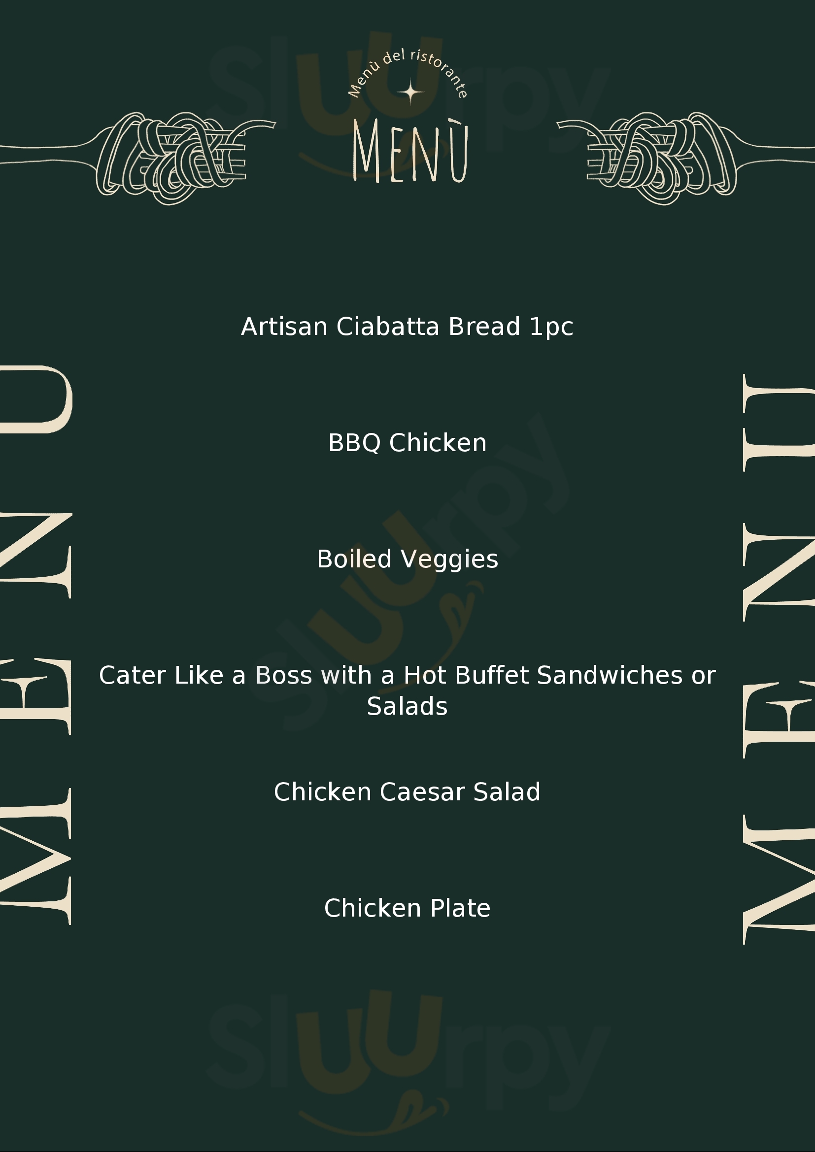 Menu Fuudies - Boston Market