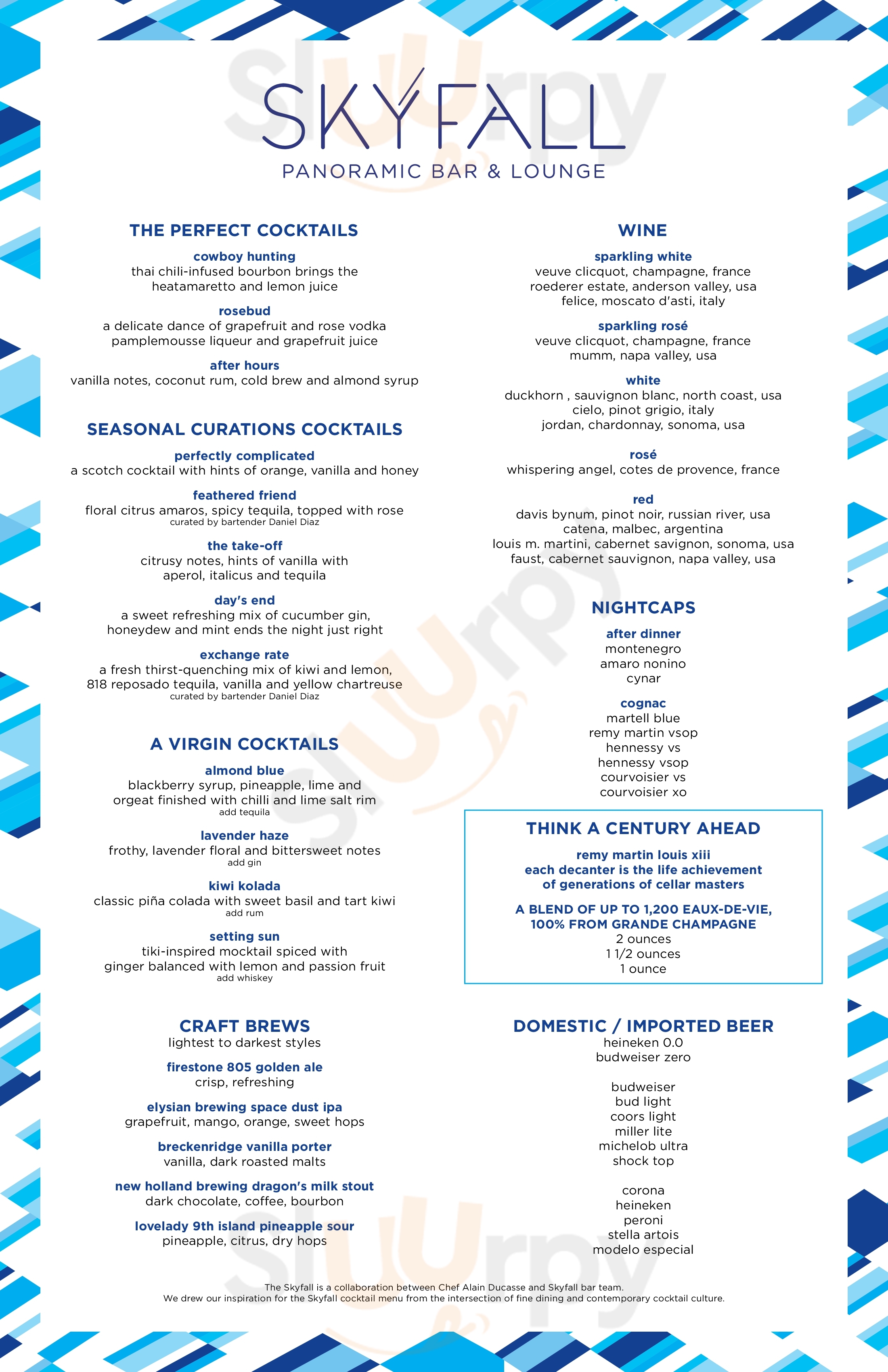 Main Menu - Breakfast Buffet At Mandalay Bay Casino