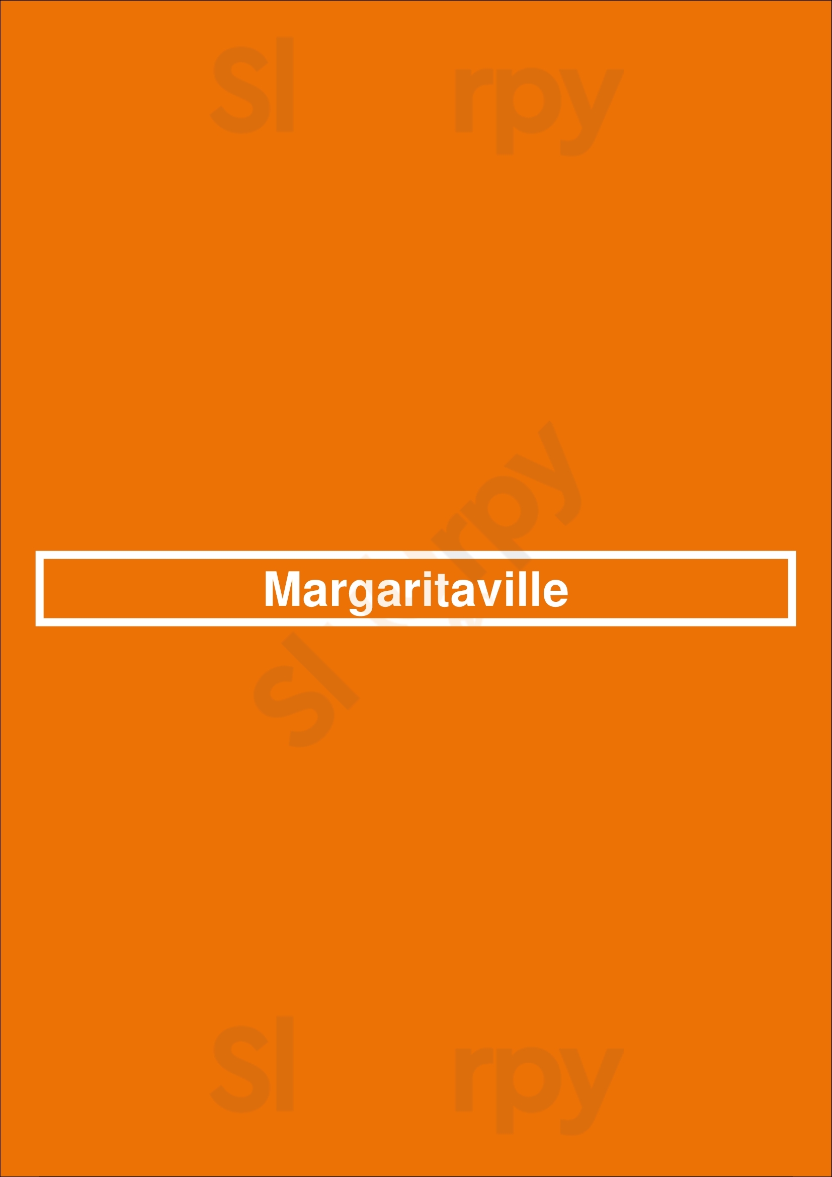 Margaritaville Chicago Menu - 1