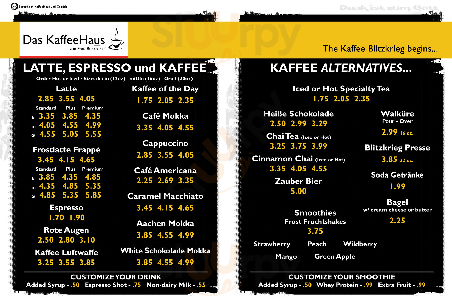 Das Kaffeehaus Von Frau Burkhart