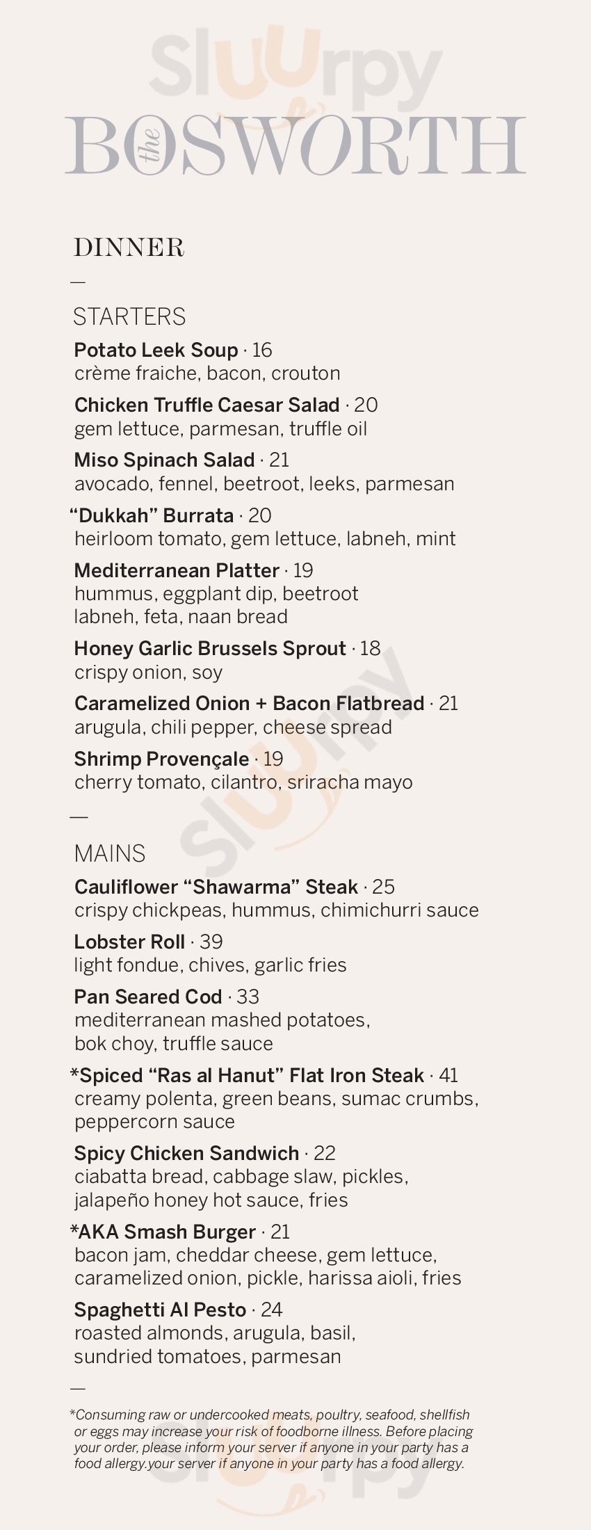 Main Menu - Better Sorts Social Club