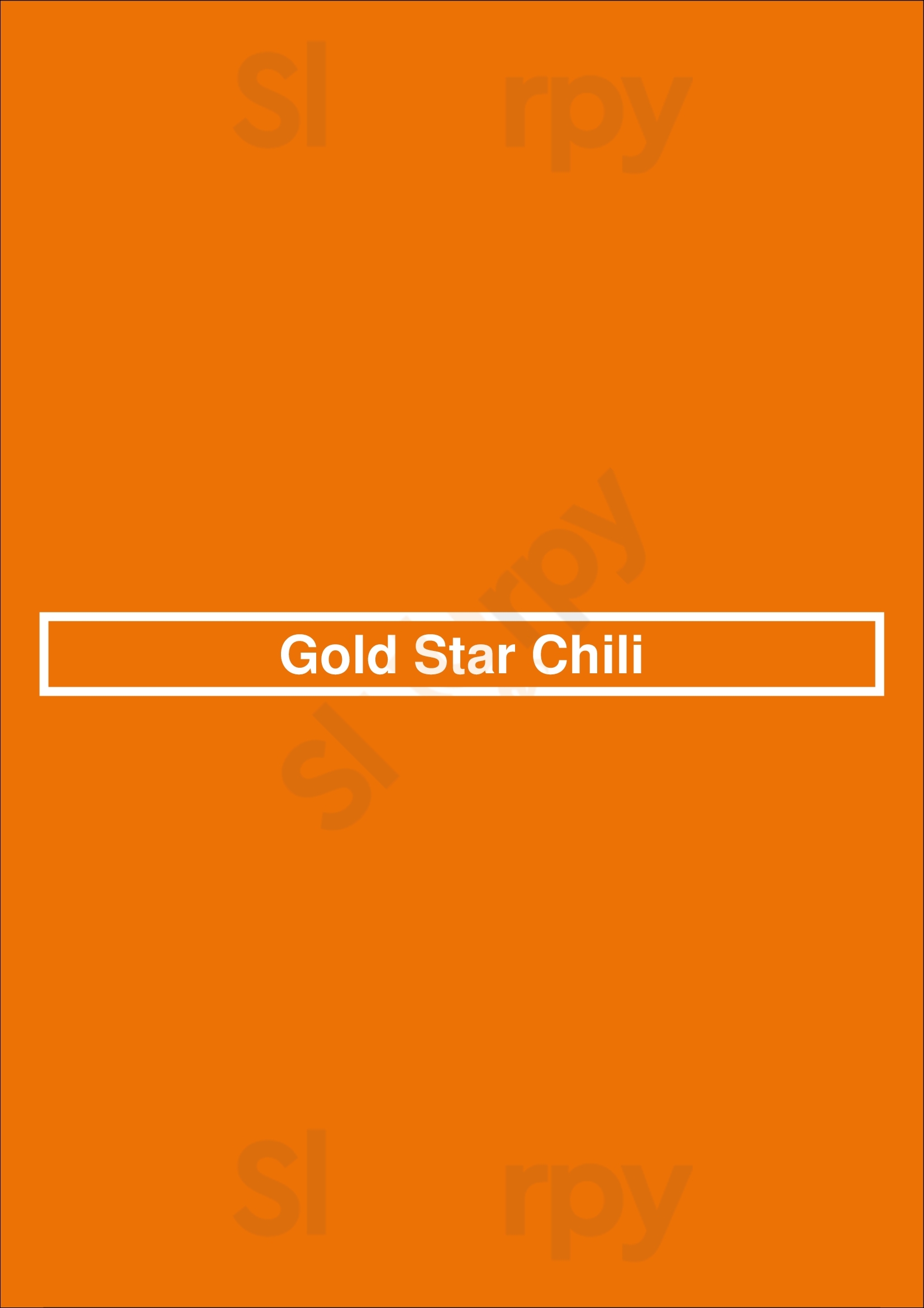 Main Menu - Gold Star