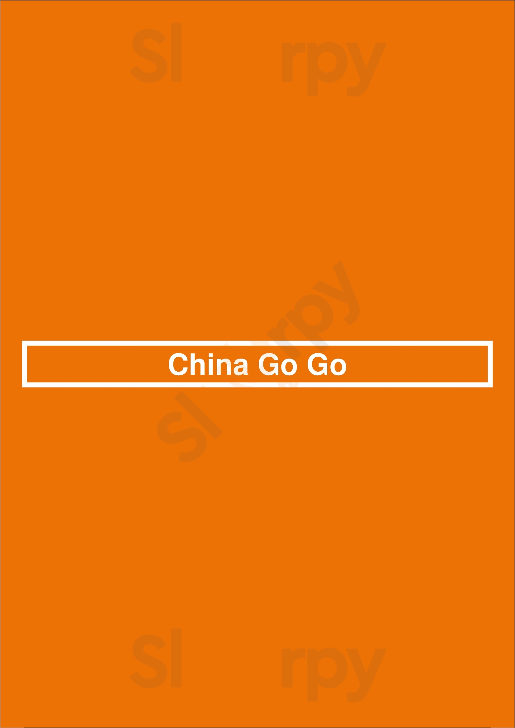 China Go Go Charlotte Menu - 1