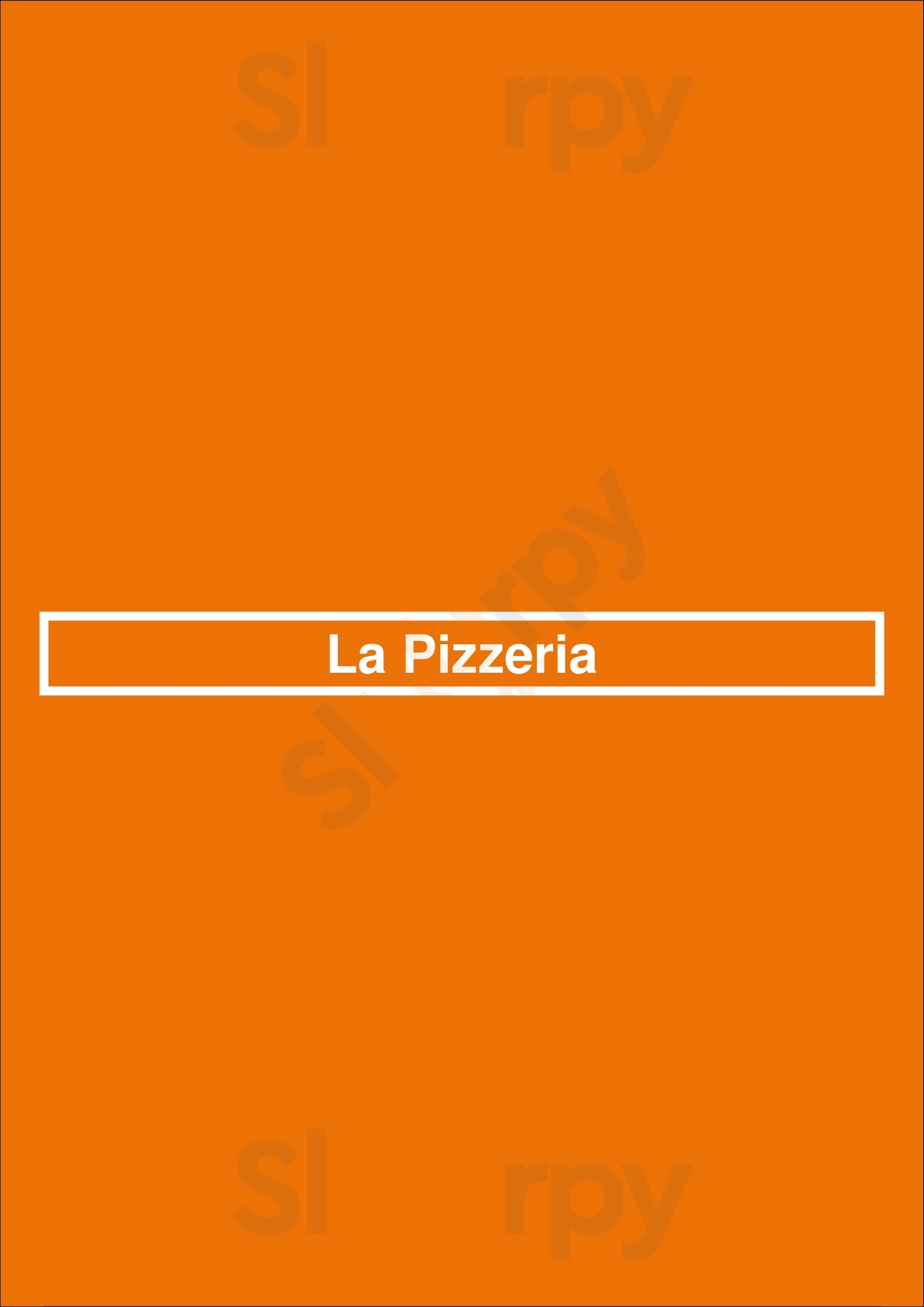 La Pizzeria Cleveland Menu - 1