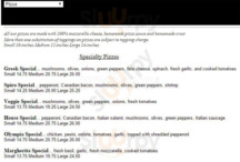 Olympia Pizza & Spaghetti House