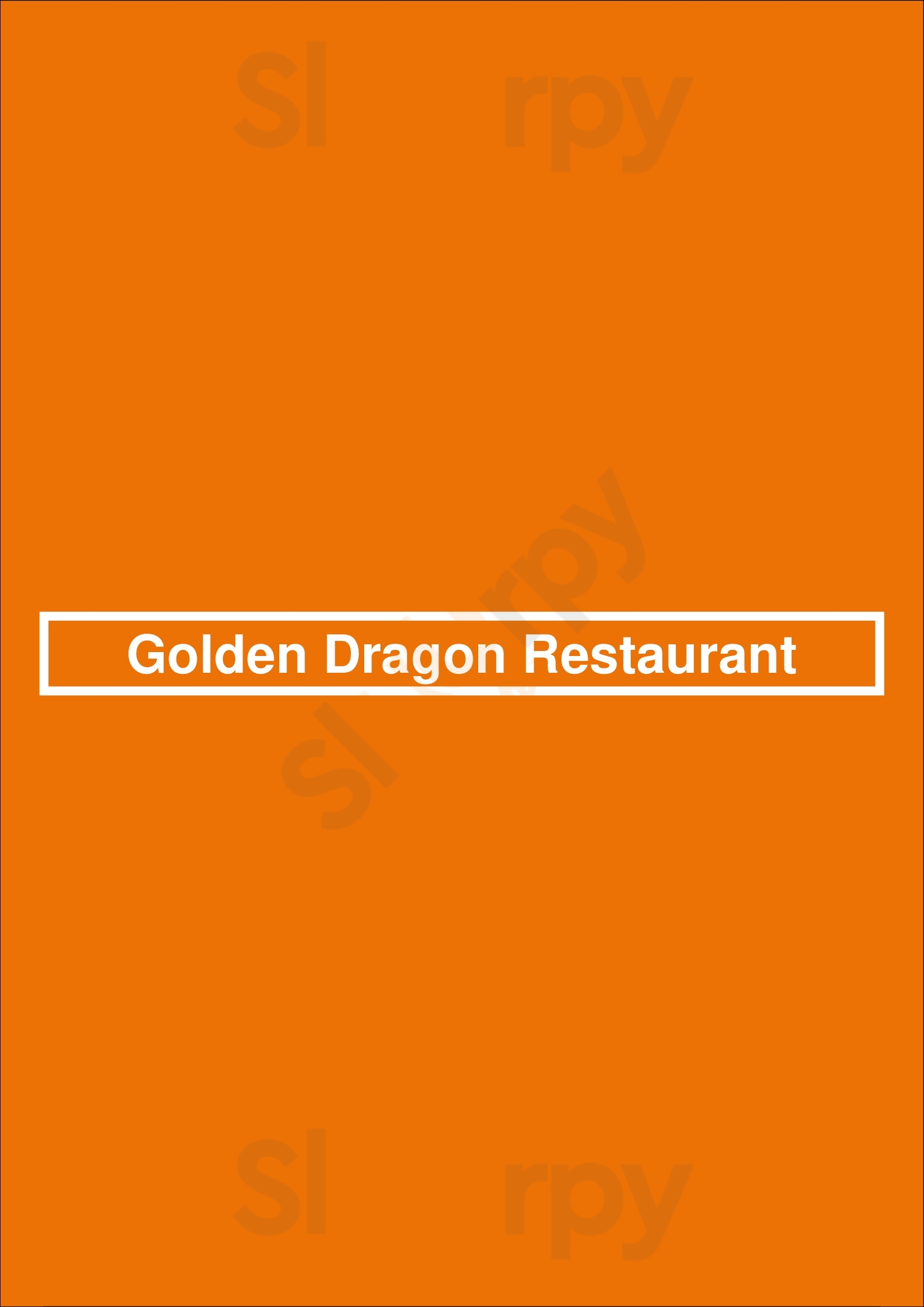 Golden Dragon Restaurant Cleveland Menu - 1