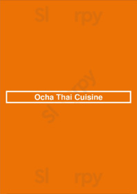 Ocha Thai Cuisine