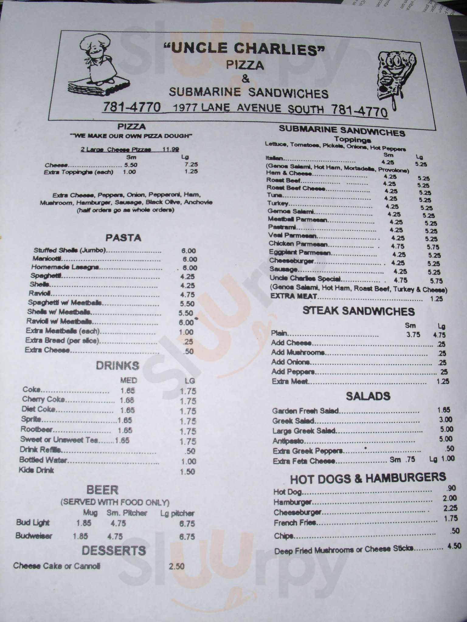 All - Uncle Charlies