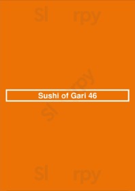 Sushi Of Gari 46 menu
