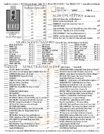 Nikko Japanese Restaurant & Sushi Bar
