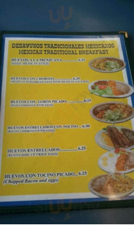 Taqueria El Rey menu