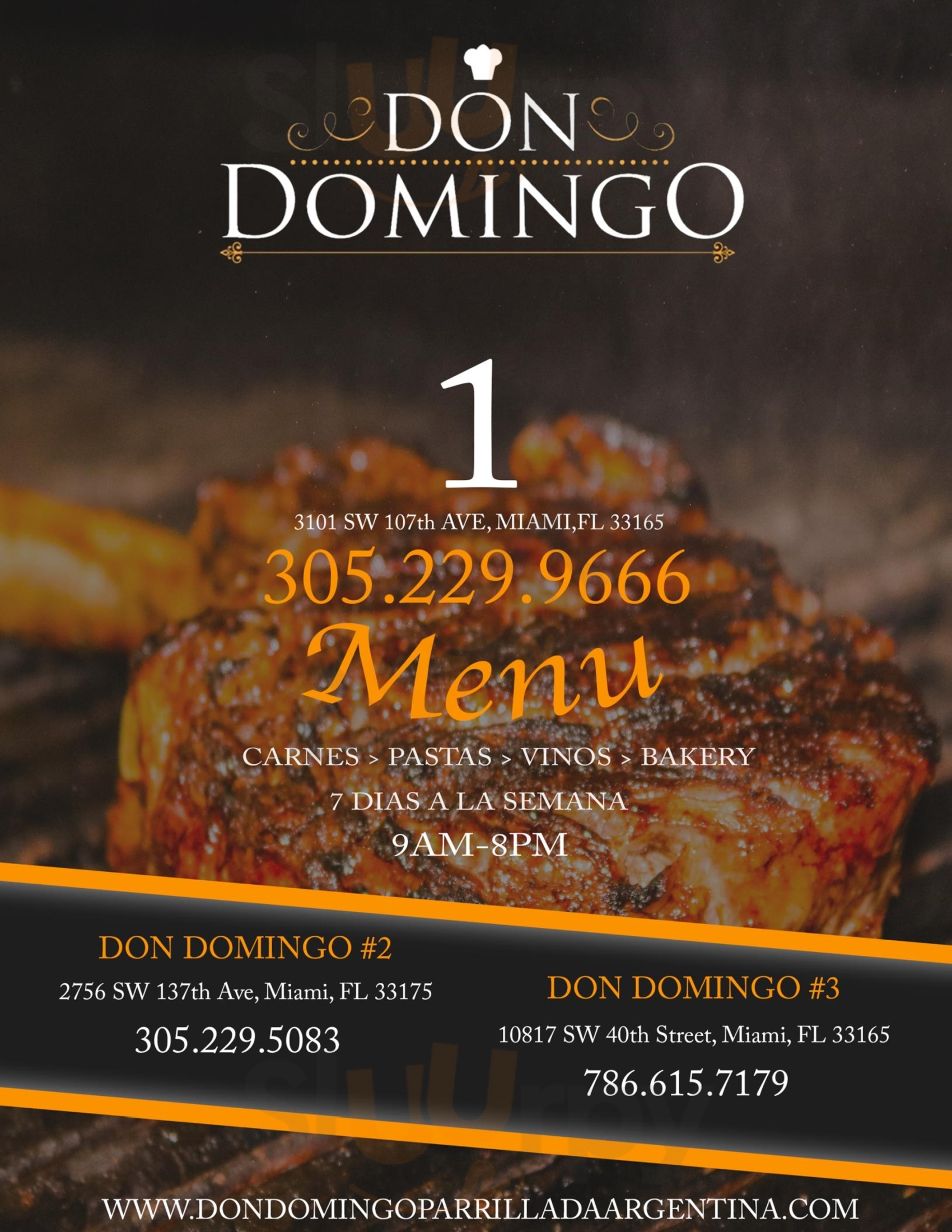 Main Menu - Don Domingo