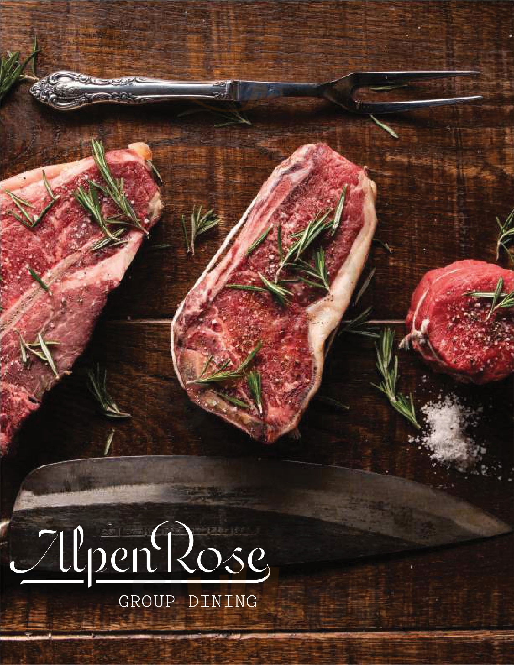 Main Menu - Alpen Rose