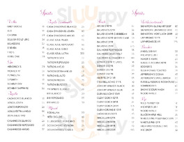 Dirty French New York menu