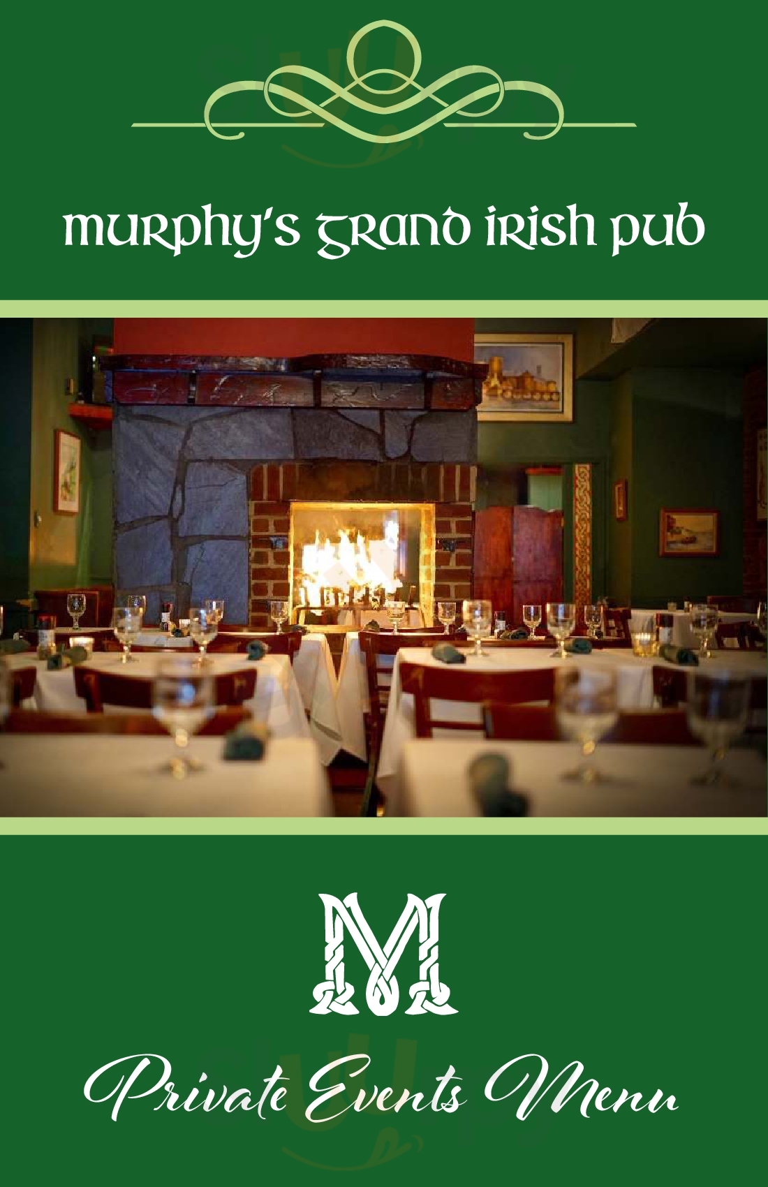Main Menu - Murphy's Pub