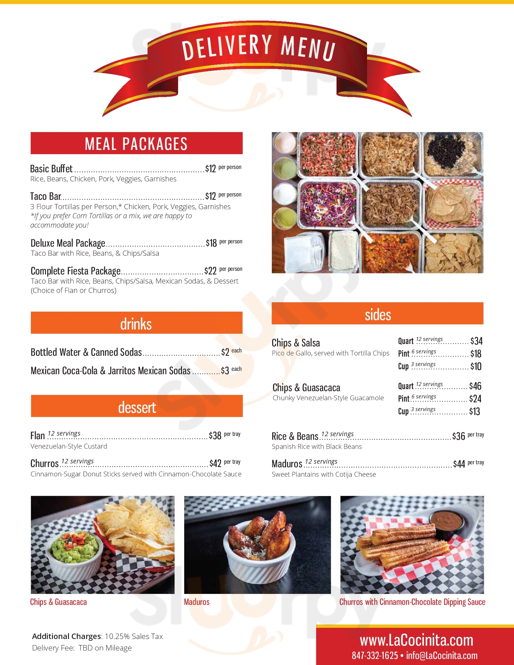 Main Menu - La Cocinita