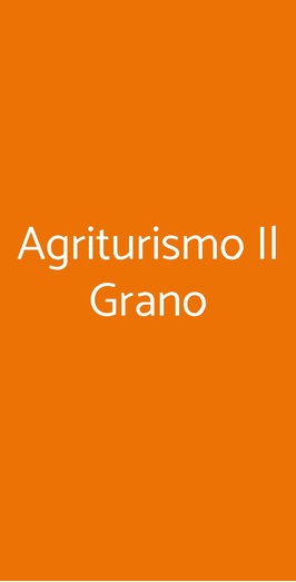 Agriturismo Il Grano, Muscoline