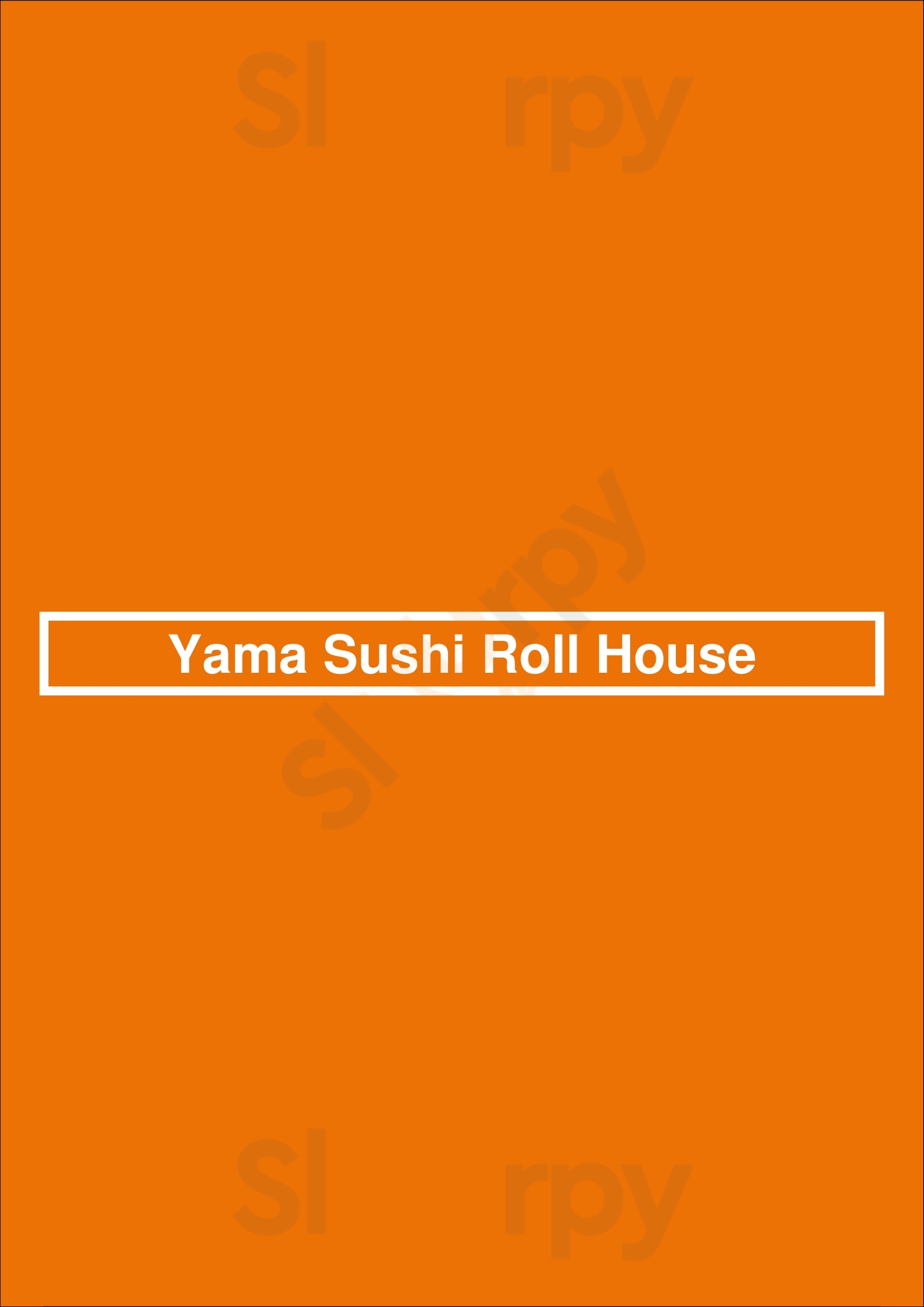 Yama Sushi Roll House Virginia Beach Menu - 1