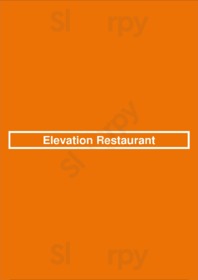 Elevation Restaurant, Pittsburgh