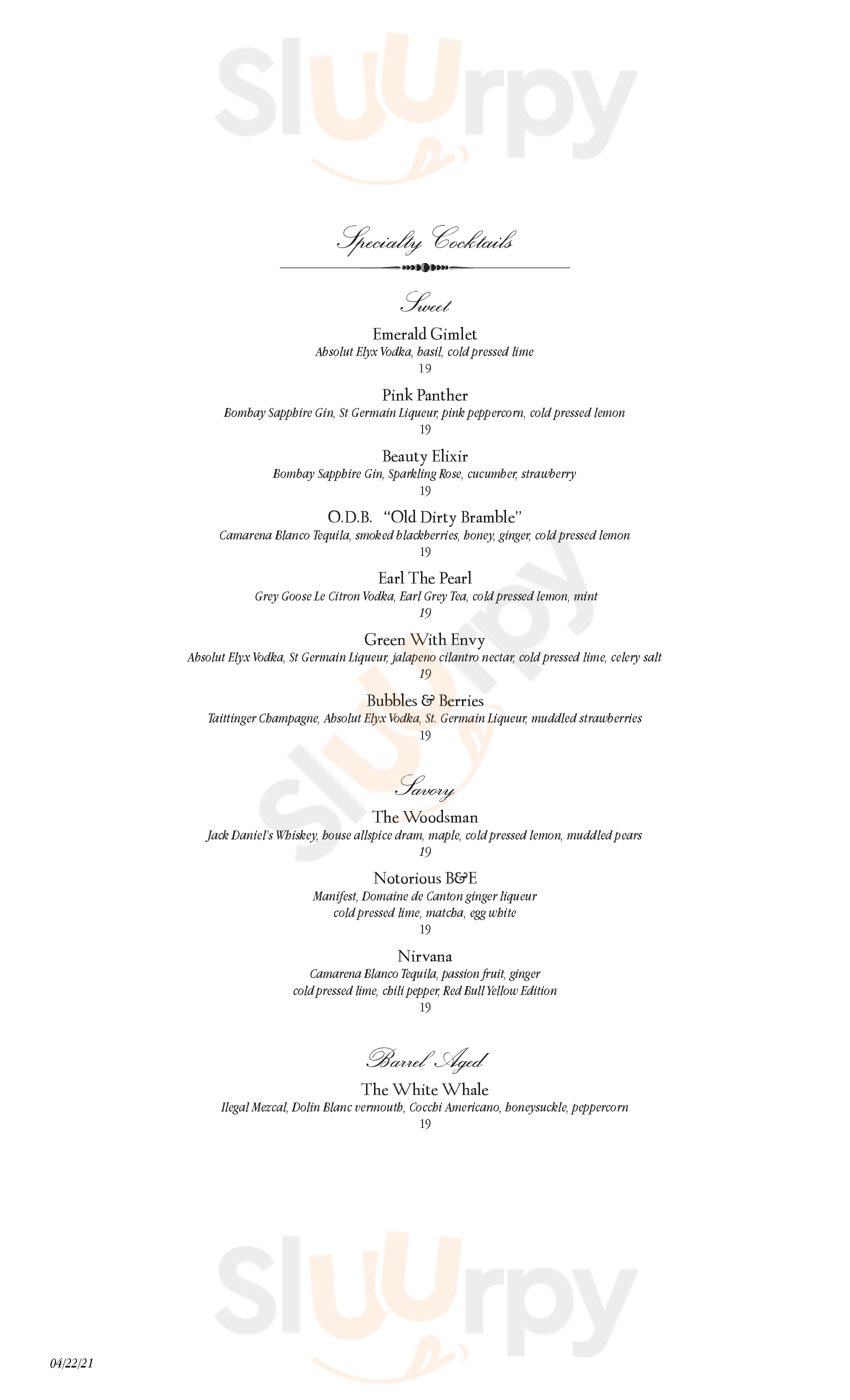 Lardo Las Vegas Menu - 1