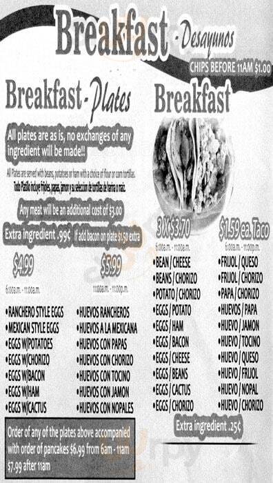 All - Taqueria La Tapitia