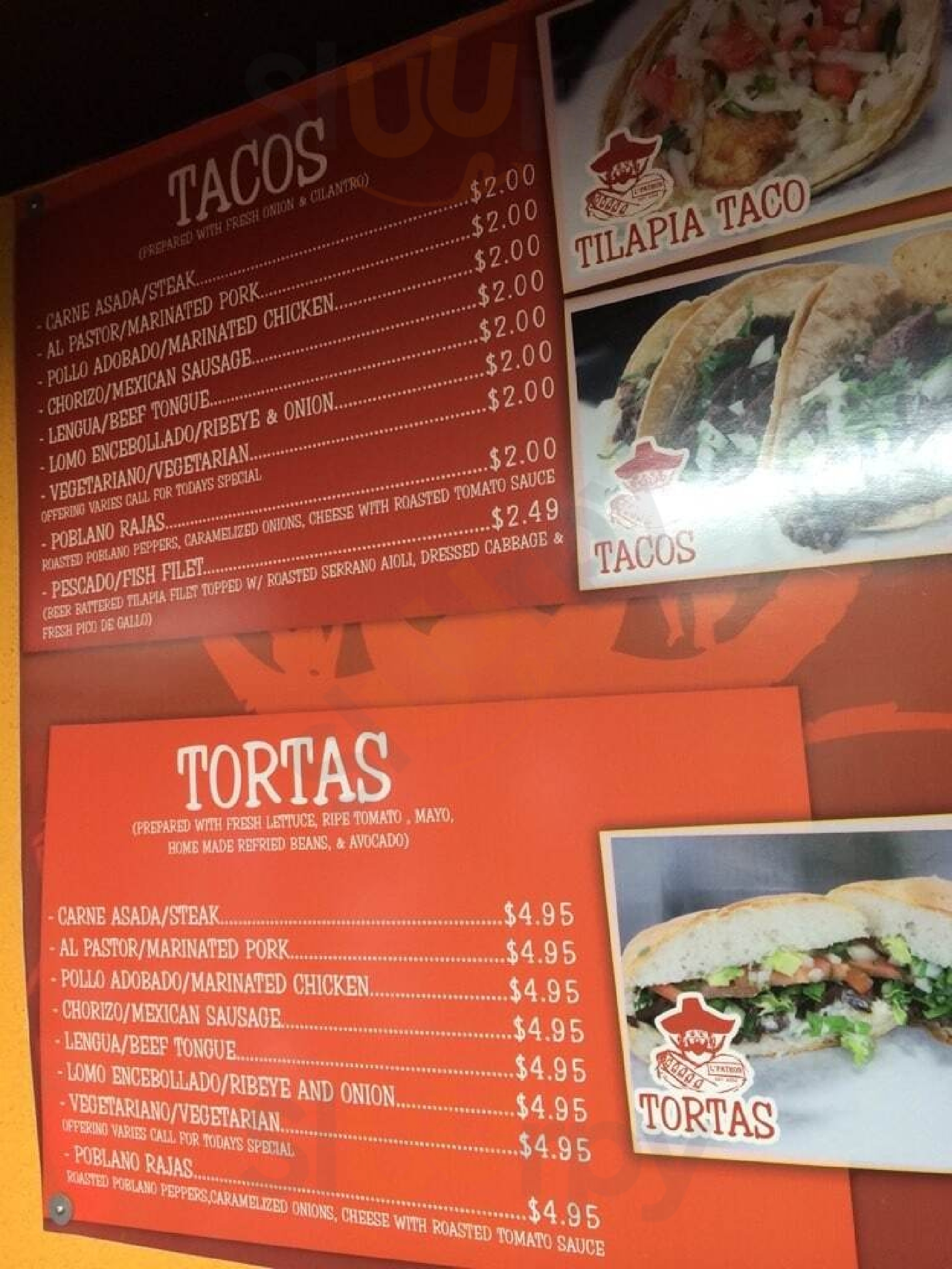 L' Patron Tacos Chicago Menu - 1
