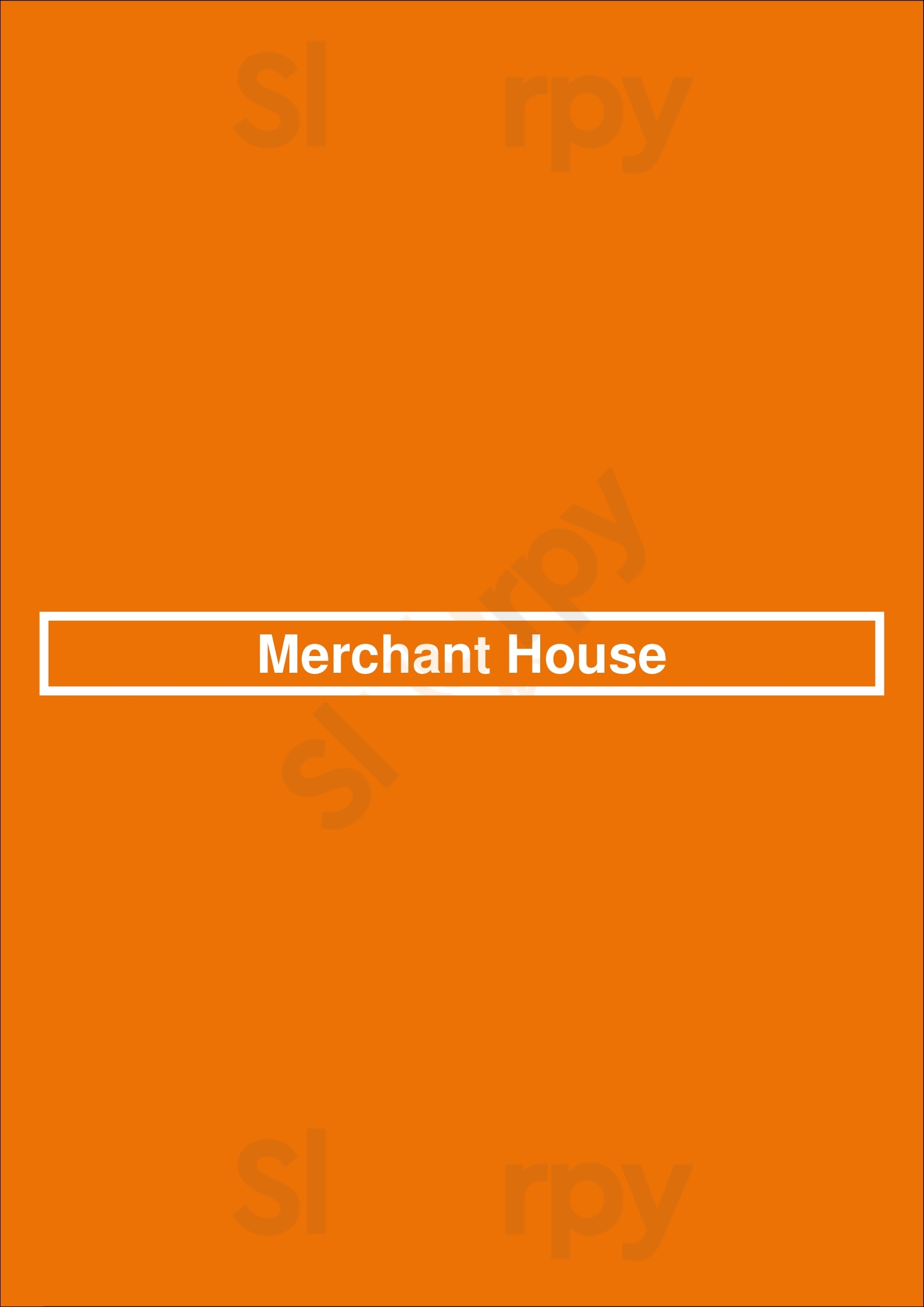 Merchant House Dallas Menu - 1