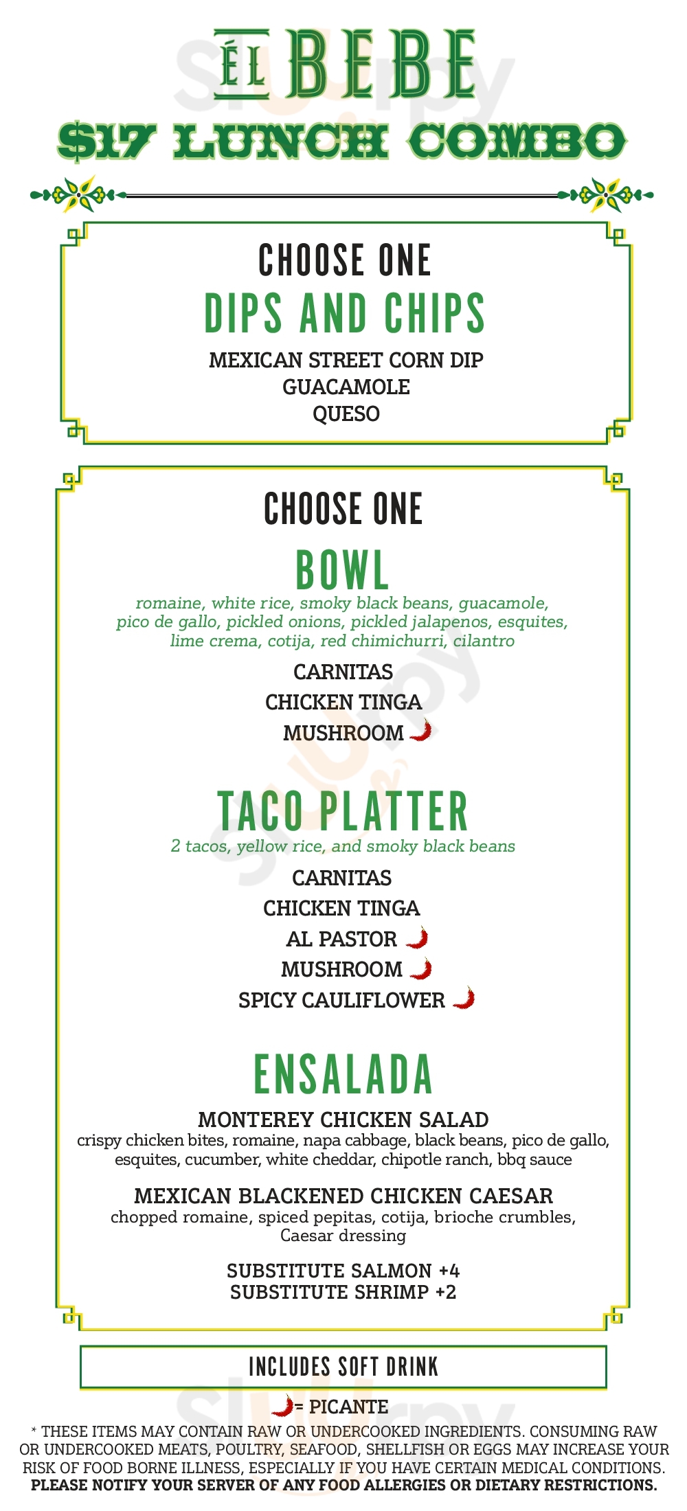 Main Menu - El Bebe