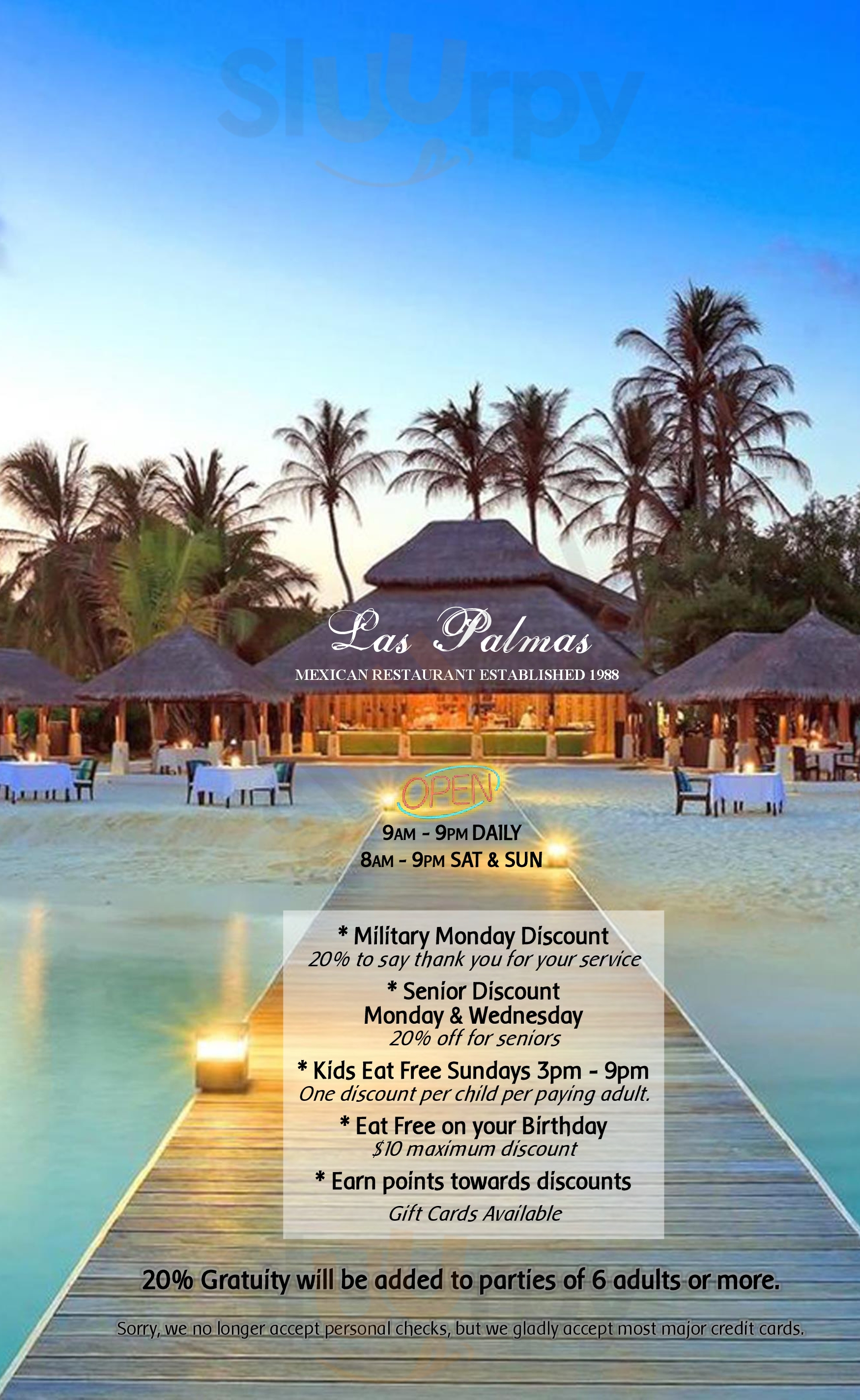 Main Menu - Las Palmas