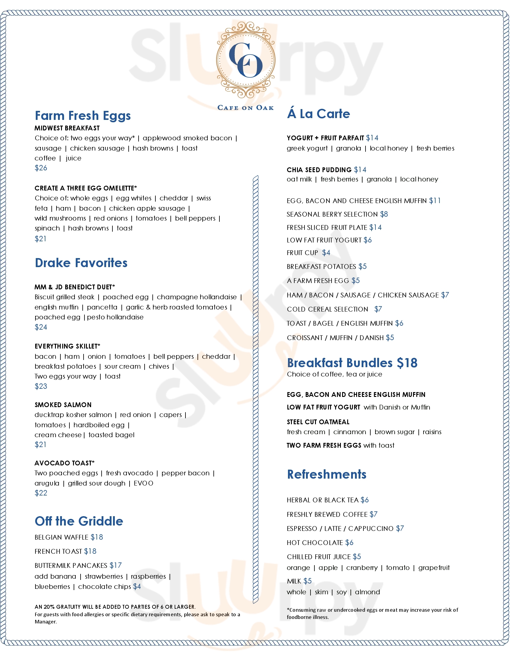 Main Menu - Espression By Lavazza