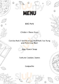 Chinese Garden menu