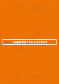 Taqueria Los Coyotes menu