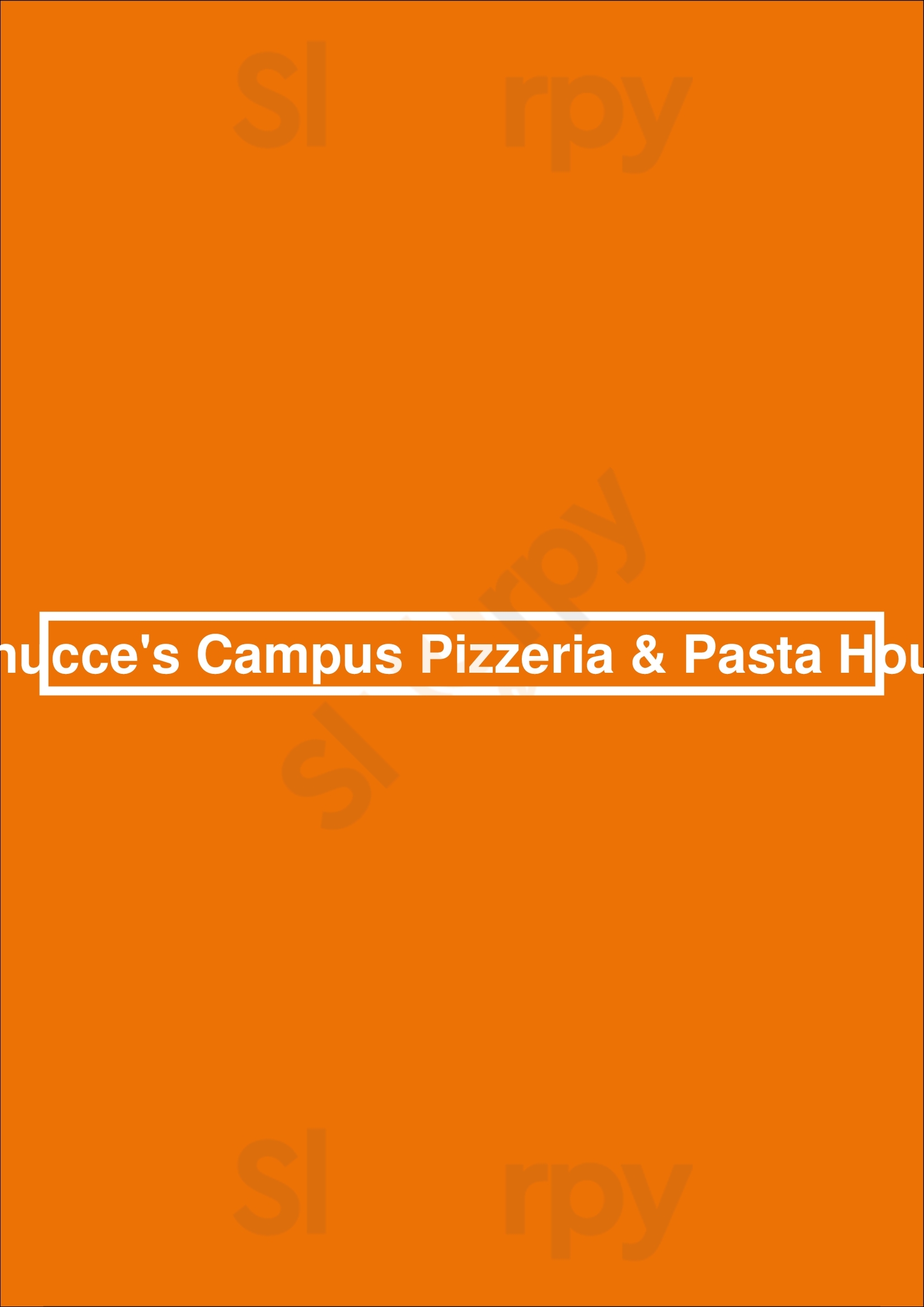 Fanucce's Campus Pizzeria & Pasta House Cleveland Menu - 1