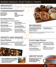 Specialty's Cafe And Bakery menu