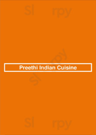 Preethi Indian Cuisine menu