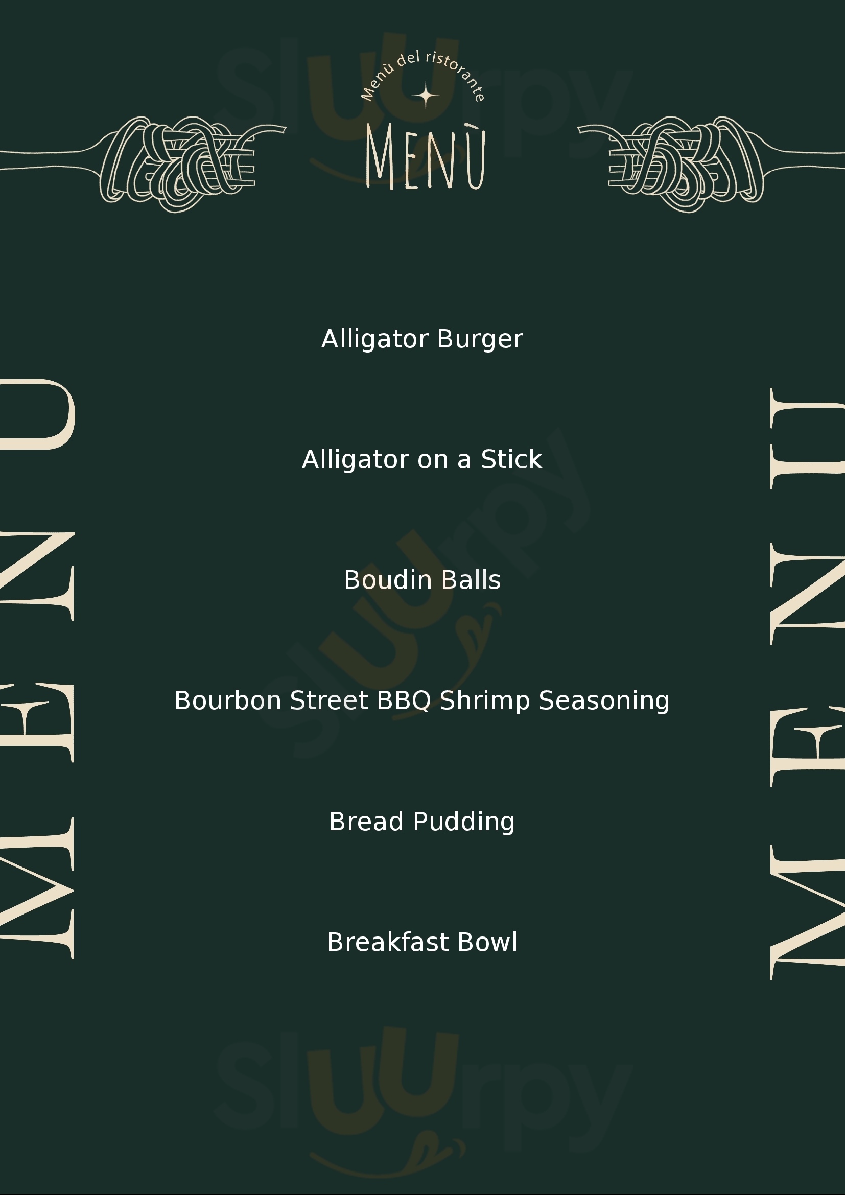 World Famous N'awlins Cafe' And Spice Emporium New Orleans Menu - 1