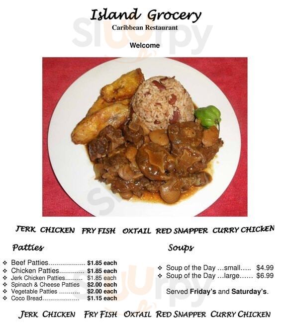 Island Grocery Charlotte Menu - 1