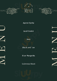 House Of Shields menu