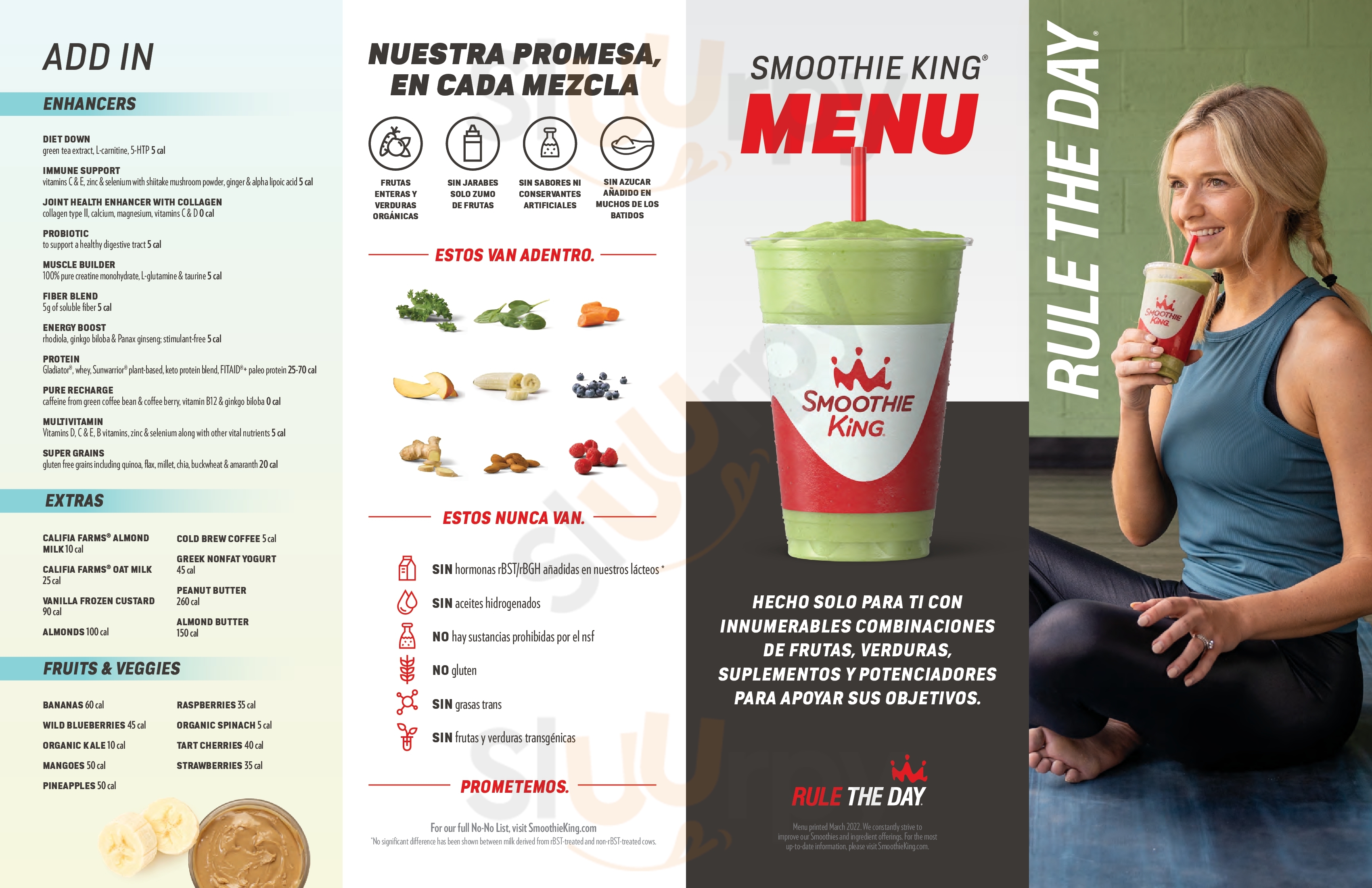 Smoothie King Atlanta Menu - 1