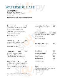 Rampart Buffet menu