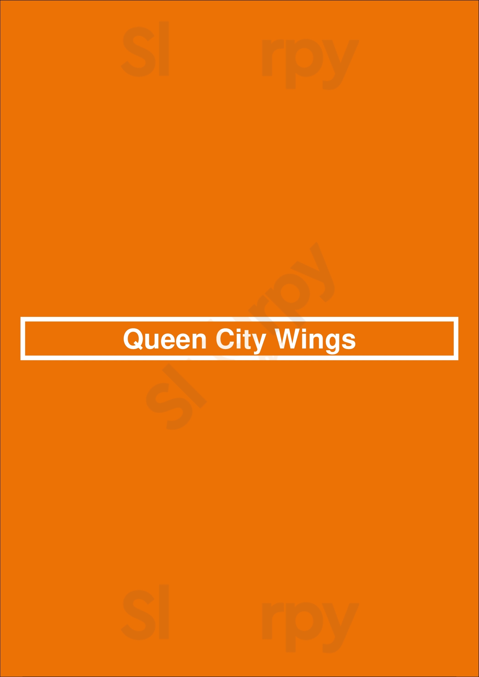 Queen City Wings Charlotte Menu - 1